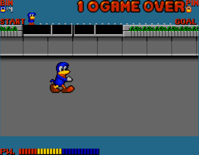 Dynamite Dux - Atari ST game screenshot (1989) by Activision